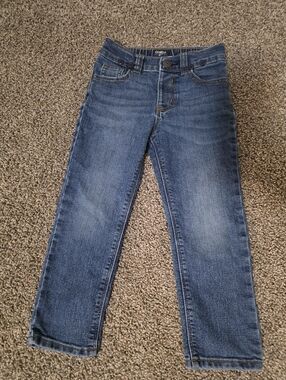 Oshkosh B'gosh Classic Straight-Leg Jeans in Medium Blue
